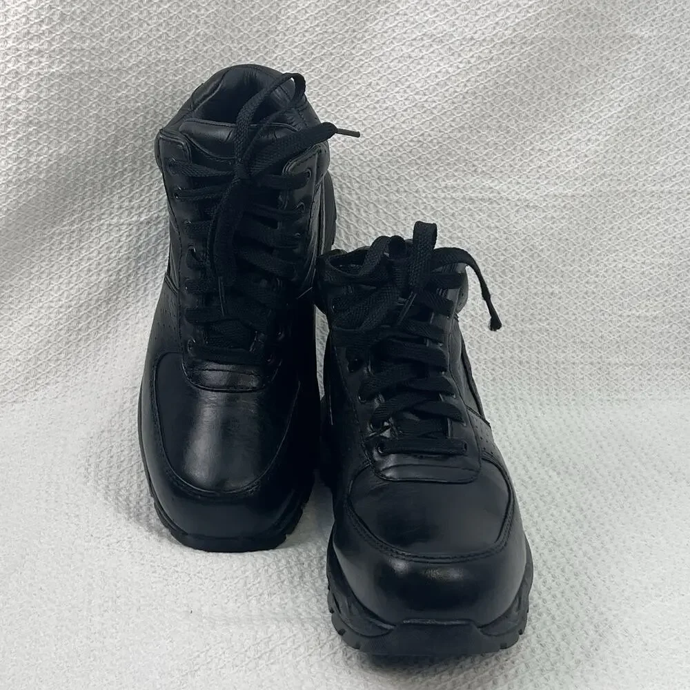 Nike ACG Air Max Goadome GS 5.5Y Black Leather Boots 311567-001 Rainproof